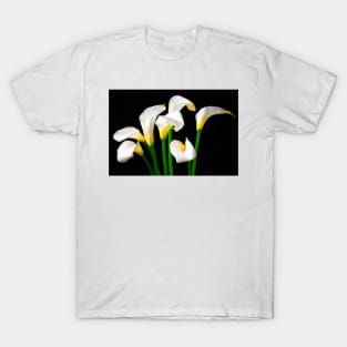 Lovely White Calla Lilies T-Shirt